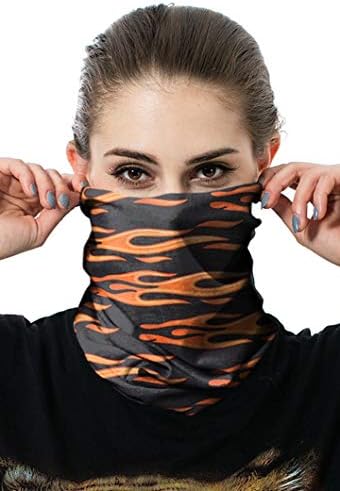 Unisex Multifunctional Seamless Bandana Face Mask Neck Gaiter Headwear Tube Mask Scarf
