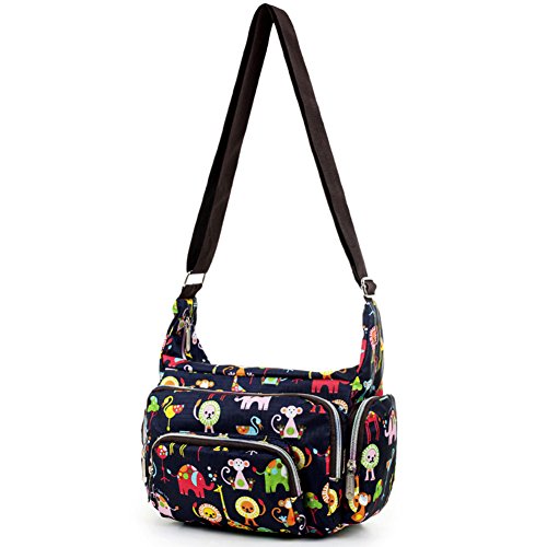 Sac à bandoulière pour femme en nylon imperméable protégeant vos affaires de la pluie