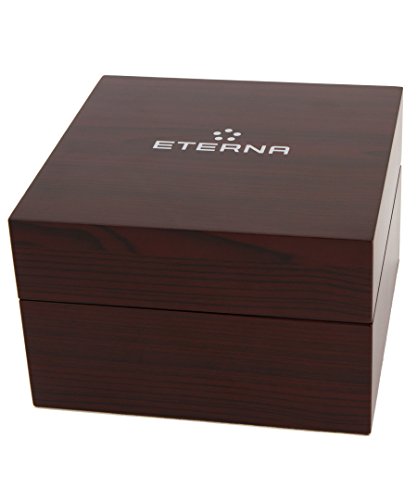 Eterna 2940-56-41-1357 Women's Avant-Garde Diamonds Automatic Black Satin Rose-Tone Ss Watch3