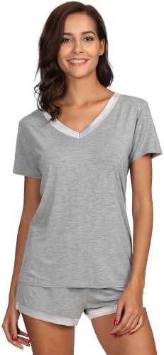 GYS Bamboo Viscose Pajamas for Women Cooling Sleepwear
