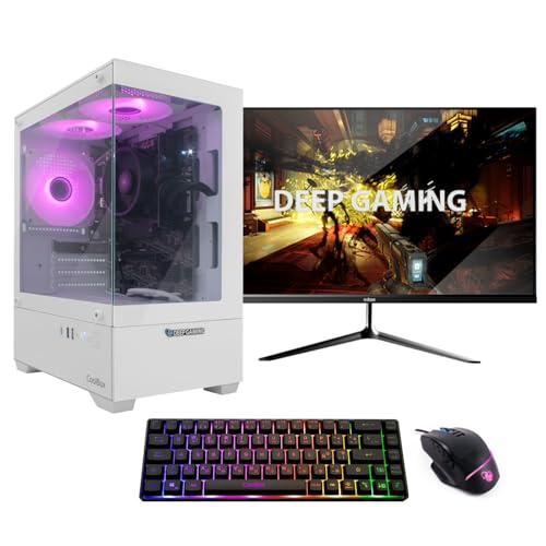 PC Gamer Completo AMD Ryzen 5 5500GT 6x4.4Ghz | Radeon Vega 7 | 16GB DDR4 | 500GB M.2 SSD | WiFi | Windows 11 Pro | Monitor 24