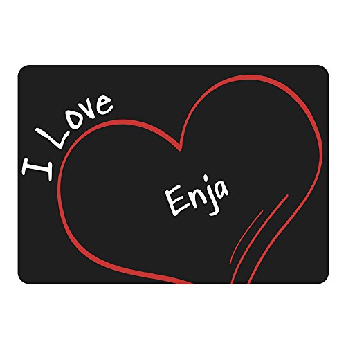 Mouse Mat Modern I Love Enja Black