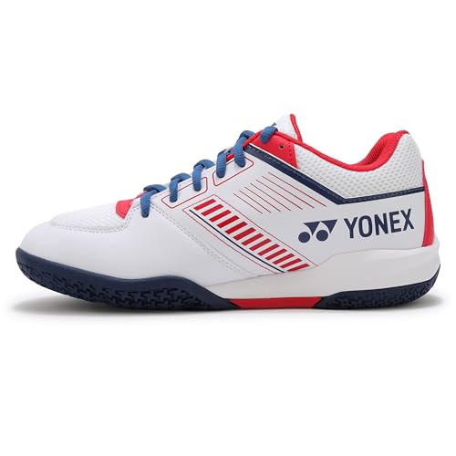 Image of YONEX POWER CUSHION SHB STRIDER FLOW 1 SHOES | Ideal For Badminton,Squash,Table Tennis,Volleyball | Non-Marking Sole |POWER CUSHION |Lateral Shell|Ergoshape|Round Sole|RADIAL BLADE SOLE|One Piece Outsole|