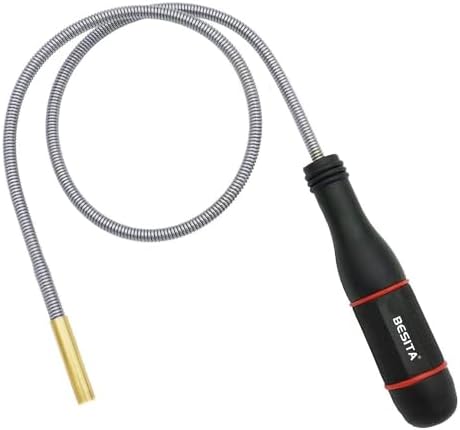 Magnetic Pickup Tool - 24” Bend-It Flexible Magnet Pick-Up Sweeper Bendable Retriever Stick for Hard-to-Reach Home Sink Drains, Car Keys, USB's, Bolts, Nuts, Screws