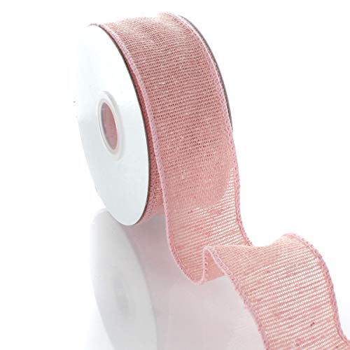Ribbon Traditions 1.5" Wired Burlap Ribbon 577 Sage Green 10 Yards