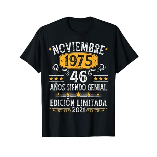 Noviembre 1975 Cumpleaños nacen Noviembre De 1975 Regalo Camiseta