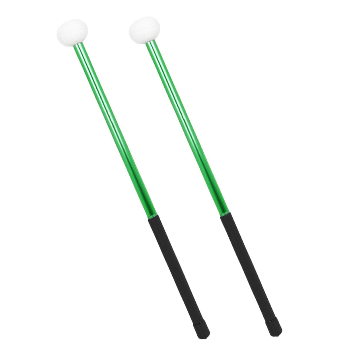 ibasenice 10stücke Filz Kopf Schlagzeugstöcke Für Percussion Instrumente Ergonomisch Gestaltet Langlebig Für Anfänger Und Fortgeschrittene