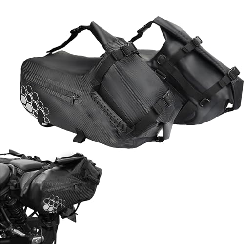 Sacoche voyage moto universelle étanche 28L pour partir en week-end en R1200 GS