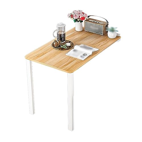 Table pliante murale cuisine et bureau pliable robuste en bois - 2