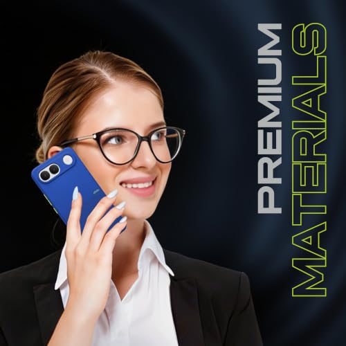 Image of AIBEX Premium Back Cover Case Compatible for Vivo S2 5G | Scratch & Drop Tested Shockproof Matte Texture Case with Soft Microfibre Lining | Slim Fit Cover Anti-Scratch - Blaue