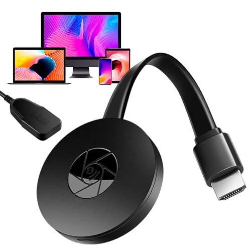 HDMI Wireless Display Adapter – 1080P WiFi HDMI Dongle for TV, Projector, Screen Mirroring Dongle Projector TV Streaming Stick for iPhone iPad Android Windows Mac Airplay DLNA