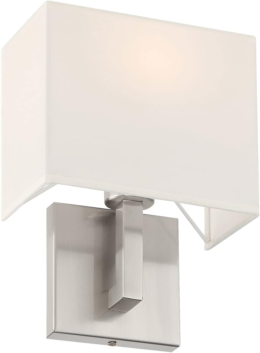 Mid Town 1 Light LED Wall Sconce - Brushed Steel