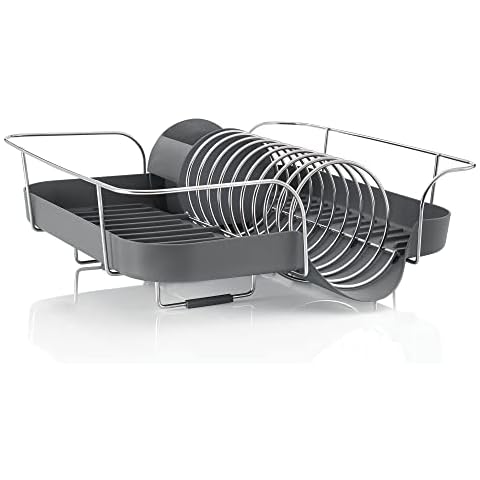 Polder Soporte para platos de primavera con contenedor de utensilios extraíble Cover