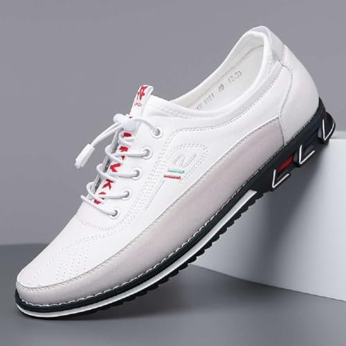 Image of Men's Oxford Business Casual Shoes Office Loafers Dress Comfort Driving Shoes