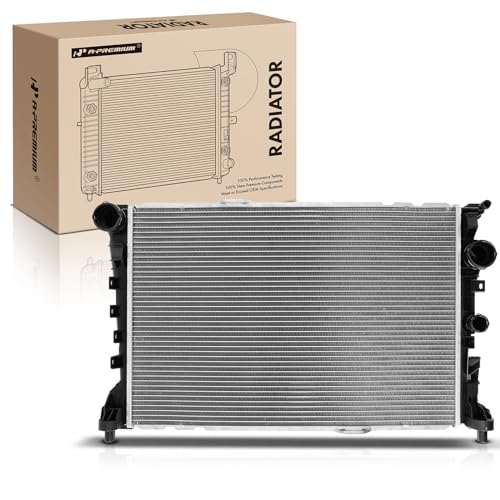 A-Premium Engine Coolant Radiator Compatible with Mercedes-Benz C63 AMG 2012-2015 E63 AMG 2010-2016 E63 AMG S SLK55 AMG CLS63 AMG CLS63 AMG S