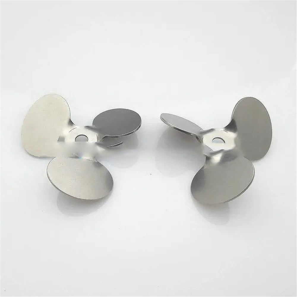 1 pz 304 Agitatore tre pale acciaio inossidabile Spingi verso il basso(100mm Angle 45 blade)