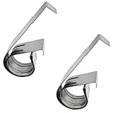 2x SOCKELFEDER KLEMME MÖBEL KLIPSE KLAMMER HALTER FEDER KÜCHE BEFESTIGUNG Küchensockel