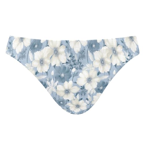 Boho Garden Flower Swim Briefs for Men Swimsuit Bikini Swimwear S A110683