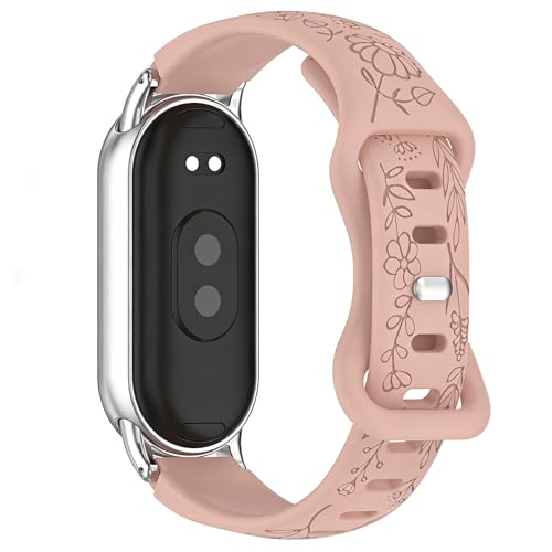 [Guluto] �o���h For Xiaomi Smart Band 10 / 9 / 8 �����x���g �ւ��x���g �R���p�`�u�� �V���I�~ �X�}�[�g�o���h 10 / 9 / 8 �����o���h �V���J�Q���� �Ԃ̒����f�U�C�� �_�炩�� ������� �h�� �ʋC ��