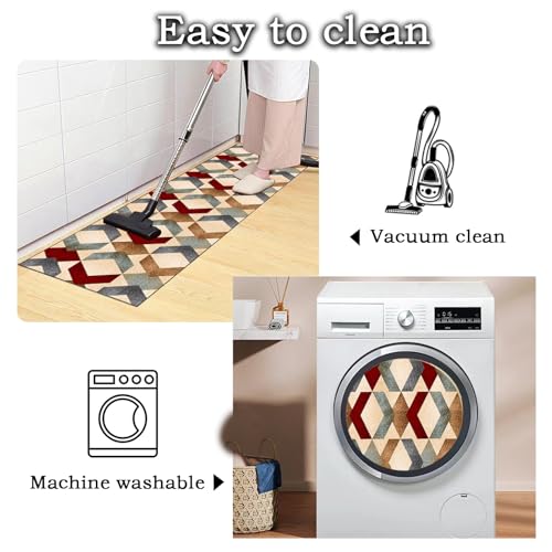 Tapis de cuisine lavable et antidérapant grand format