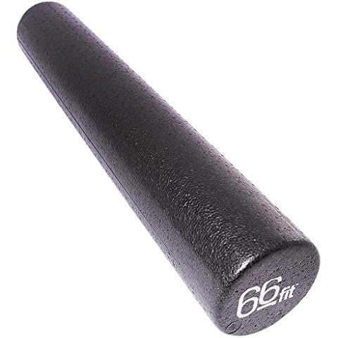 66fit EPP Foam Roller - Black - 15cm x 90cm Cover