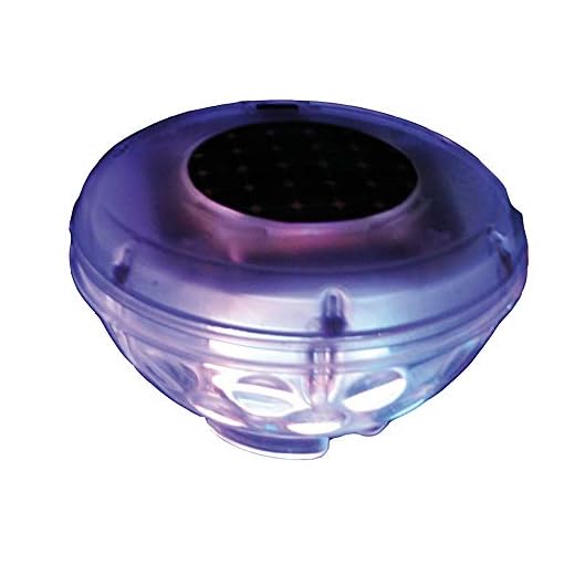 Gre 90173 - Lámpara Solar De Fantasía Led Para Jardín Y Piscina, 8 Diodos, 7 Programas De Luz