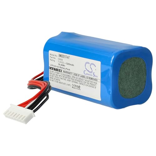 vhbw Li Ion batterie 5200mAh 7.4V pour haut parleurs enceintes comme Sony ID659 - vue 9