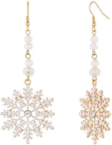 MADISON TYLER Christmas Dangle Teardrop Earrings for Women | Gold...