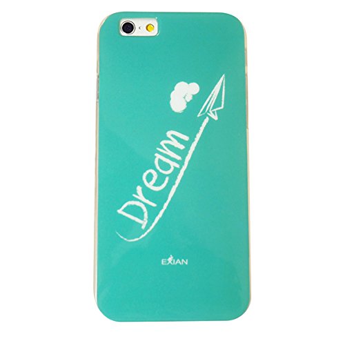 Camelion Exian Inspirational Cell Phone Case for iPhone 6 Plus - Retail Packaging - Dream- Green