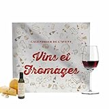 Calendrier de l’Avent Vins et Fromages – Nouveauté 2026 – 12...