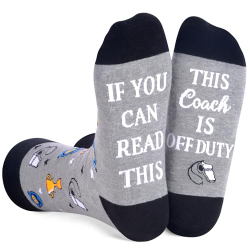 Zmart Coach Socks Basketball Coach Gifts Soccer Coach Gifts Athletic Trainer Gifts Football Coach Gifts Gymnastics Coach Gifts Coaches Gifts