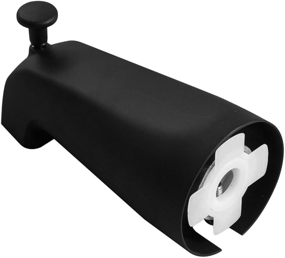Bathtub Faucet Replacement with Diverter, Shower Tub Spout Replacement Fits 1/2" Copper Water Tube, Bath Tub Spout Slip-On 3/4" IPS Threaded Pipes Bathroom Bathtub Faucet with Hex Wrench.