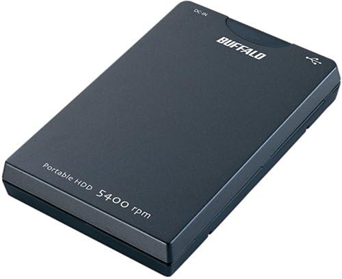 Buffalo HD – ph80u2/UC – BK 0 X USB Bus Power Portable HDD