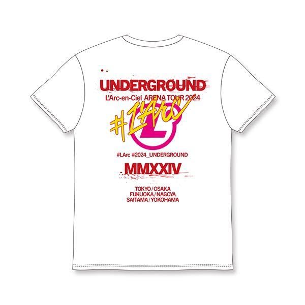 Amazon.co.jp: □□ L'ArcenCiel ARENA TOUR 2024 UNDERGROUND POPロゴ