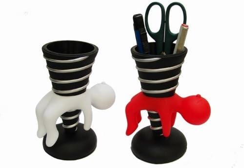 Stabbed Man Pen Holder by LilGift (RED)