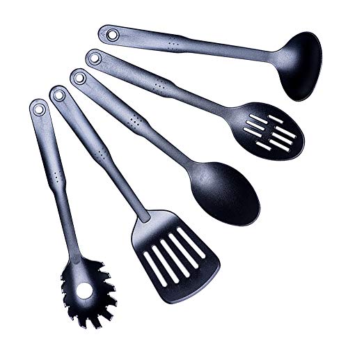 S·KITCHN Nylon Kitchen Utensils Cooking Tools Set - 5 Pcs