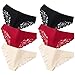 Produktbild NAZARR Damen Slips Comfort Knickers WarmSteps 6 Teile/Satz Sexy Spitzenhöschen for Damen Aus Eisseide Nahtlose Unterwäsche Damen Dessous Weibliche Unterhosen 6 Stück Packung Slips(Set 06 6pcs,L)