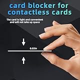 4 Pack RFID Blocking Card, Credit Card Protection Blocking Card, Anti-Theft NFC Blocker Contactless, Ultra Thin Credit Card Protector, Slim NFC Blocker for Wallets,Card Blocker for Contactless Cards - Image 5