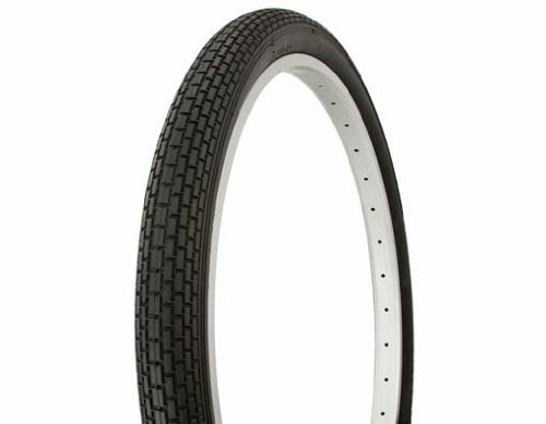 Duro Brick Tread Cruiser Tire 26In X 2.125In, Solid Black #TOP5