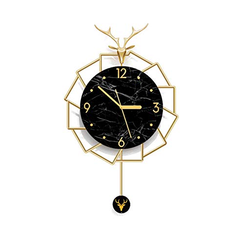 Horloge murale silencieuse pour chambre évitant les trous au mur