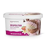 Amazon Grocery, Neapolitan Ice Cream, 48 Fl Oz (Previously Amazon Fresh, Packaging May Vary)