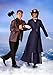 Mary Poppins Costume for Women, Magical English Nanny Costume, Navy Blue Dress and Top Hat for Cosplay Dress-Up X-Large