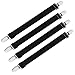 Boncas Sturdy Adjustable Elastic Boot Straps Motorcycle Pant Clips Bicycle Stirrups Straps Keeping Your Pants Tucked #4