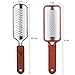 2 Pieces Colossal Foot Rasp Foot Files Callus Remover Foot Scrubber, Stainless Steel Feet Grater Heel File Foot Pedicure Tools for Dry Cracked Heels