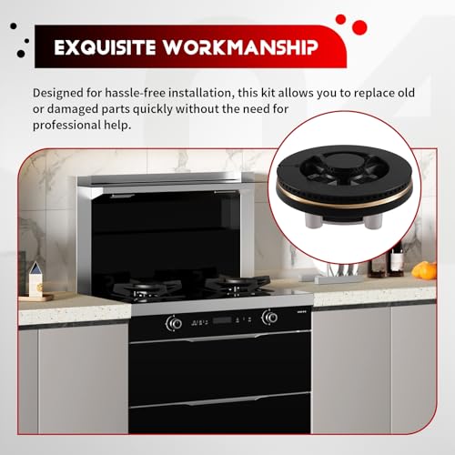 Tapa de quemadores de cocina a gas para renovar los fogones del hogar y cocinar mejor 4