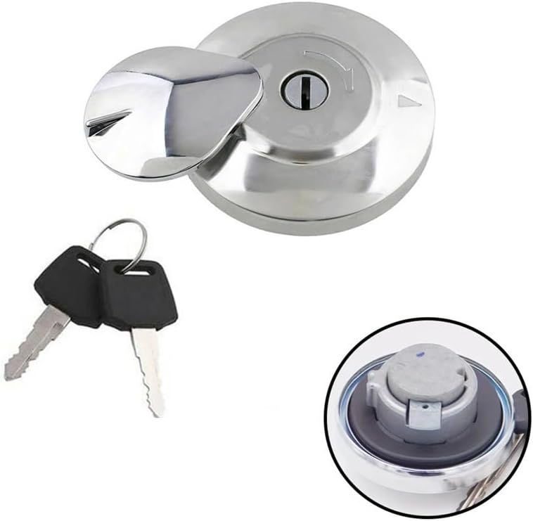 Motorcycle Oil Gas Tank Cap Fuel Gas Cap Lock for CRF250L AC 2013-2020 CRF250LA AC 2017-2020 Motorcycle Gas Tank Lock Cap