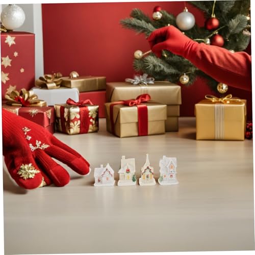 Mini maisons de village de Noël pour décorer facilement les petits espaces - 7
