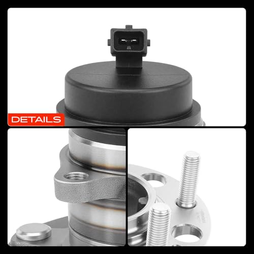 A-Premium Rear Wheel Bearing and Hub Assembly with ABS & 5-Lug Compatible with Kia Soul 2010 2011 2012 2013 with 4-Wheel ABS by A-Premium - Image 9