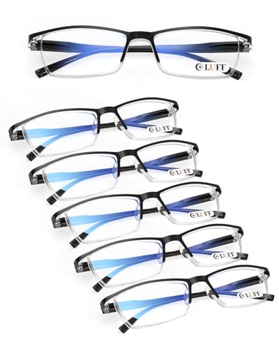LUFF 4Pcs Anti-Blue-ray Reading Glasses Portable Ultra-Light Readers2.0X product thumbnail 15