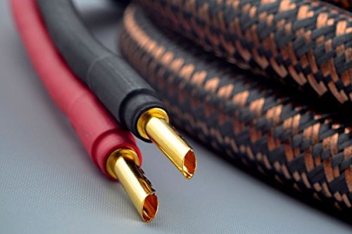 MPS E-330 3.0M Speaker Cable Pair - 9awg OFC Copper and Silver-Plated OFC Copper Conductors
